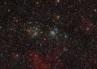 NGC 884 &amp; NGC 869 - h&amp;chi Double Cluster (HaLRGB)
