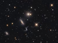Hickson 44 Galaxy Cluster