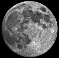 Moon Panorama (Mosaic with 24 Frames)