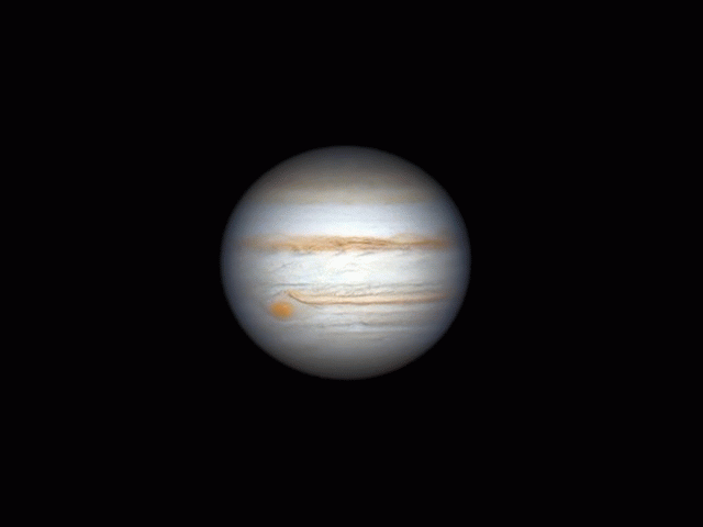 Jupiter (06.10.2022) - Animation 22:07 Uhr bis 23:11 Uhr