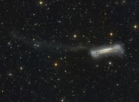 NGC 3628 - The Hamburger Galaxy and its tidal tail