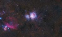 Widefield of M42 (Orion Nebula) to IC 434 (Horsehead Nebula)